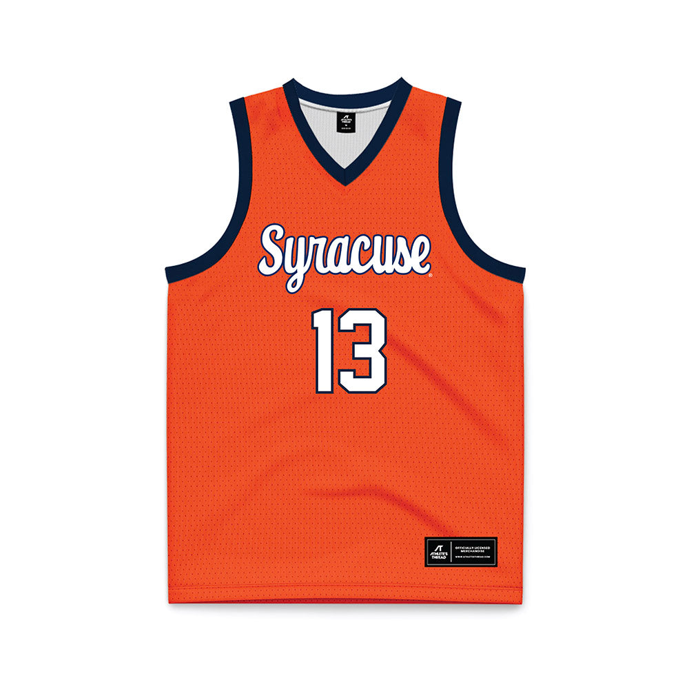 Syracuse - NCAA Women's Basketball : Camdyn Nelson - Orange Basketball Jersey-0