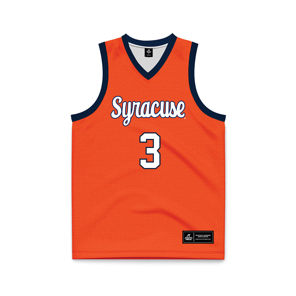 Syracuse - NCAA Women's Basketball : Olivia Schmitt - Orange Basketball Jersey-0