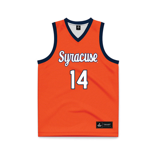 Syracuse - NCAA Women's Basketball : Ka'Shya Hawkins - Orange Basketball Jersey-0