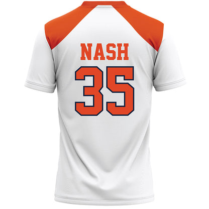 Syracuse - NCAA Women's Lacrosse : Alice Nash - White Lacrosse Jersey -1