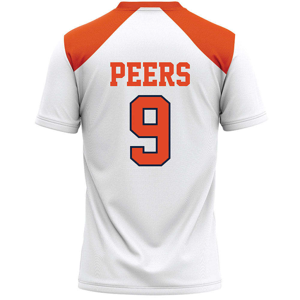 Syracuse - NCAA Women's Lacrosse : Ava Peers - White Lacrosse Jersey -1