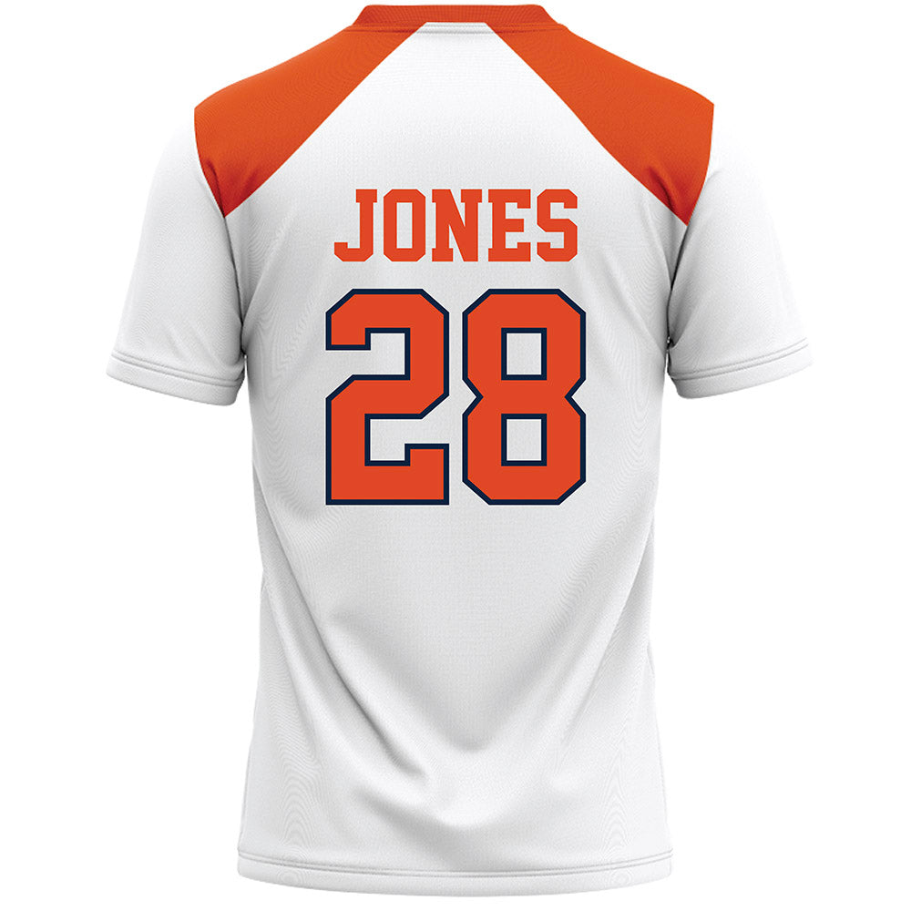 Syracuse - NCAA Women's Lacrosse : Harper Jones - White Lacrosse Jersey -1