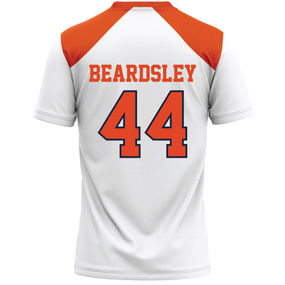 Syracuse - NCAA Women's Lacrosse : Angela Beardsley - White Lacrosse Jersey -1