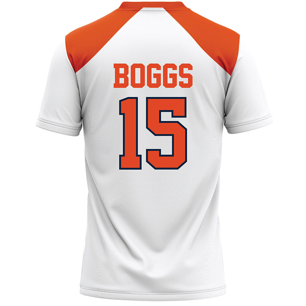 Syracuse - NCAA Women's Lacrosse : Kendall Boggs - White Lacrosse Jersey -1