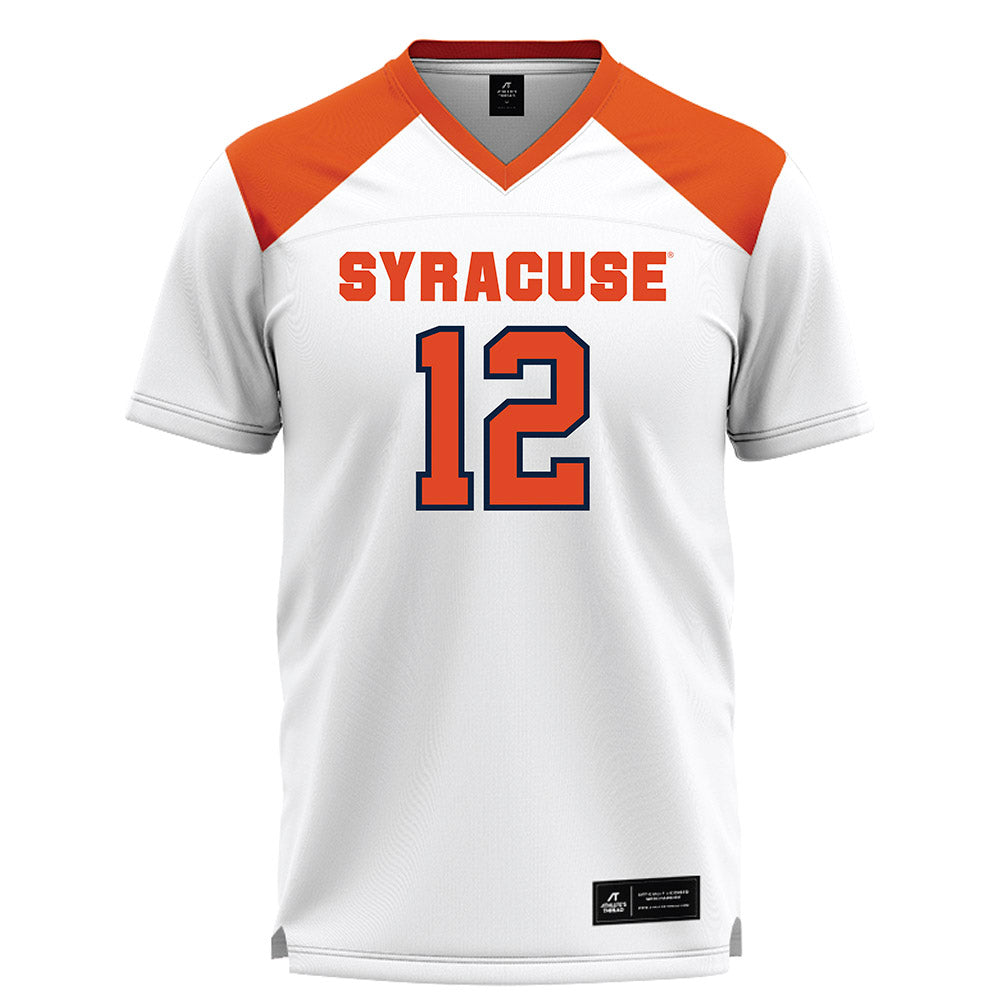 Syracuse - NCAA Women's Lacrosse : Annie Parker - White Lacrosse Jersey