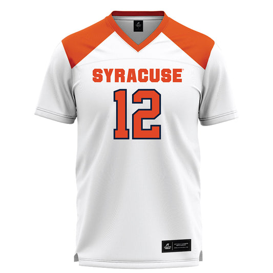 Syracuse - NCAA Women's Lacrosse : Annie Parker - White Lacrosse Jersey