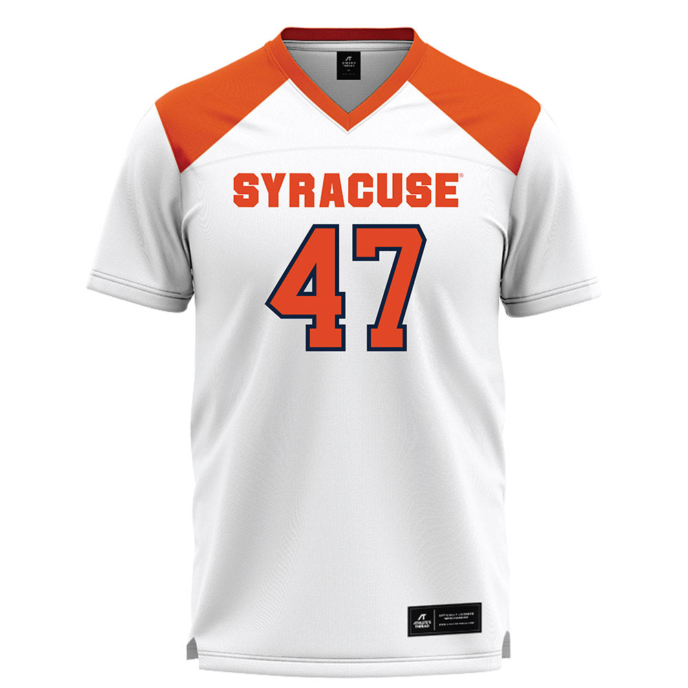 Syracuse - NCAA Women's Lacrosse : Mileena Cotter - White Lacrosse Jersey -0
