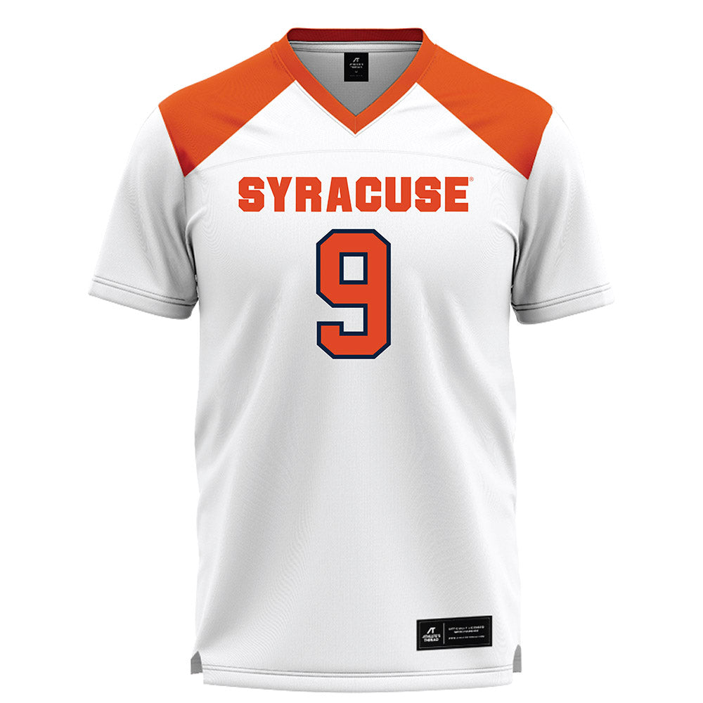 Syracuse - NCAA Women's Lacrosse : Ava Peers - White Lacrosse Jersey -0