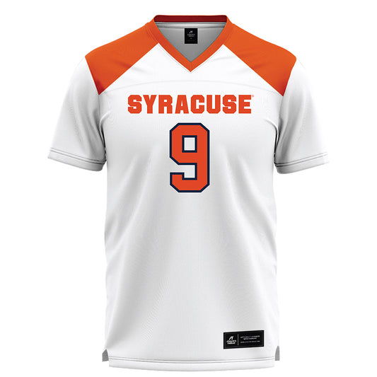 Syracuse - NCAA Women's Lacrosse : Ava Peers - White Lacrosse Jersey -0