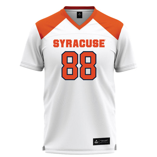 Syracuse - NCAA Women's Lacrosse : Allie Hanlon - White Lacrosse Jersey -0