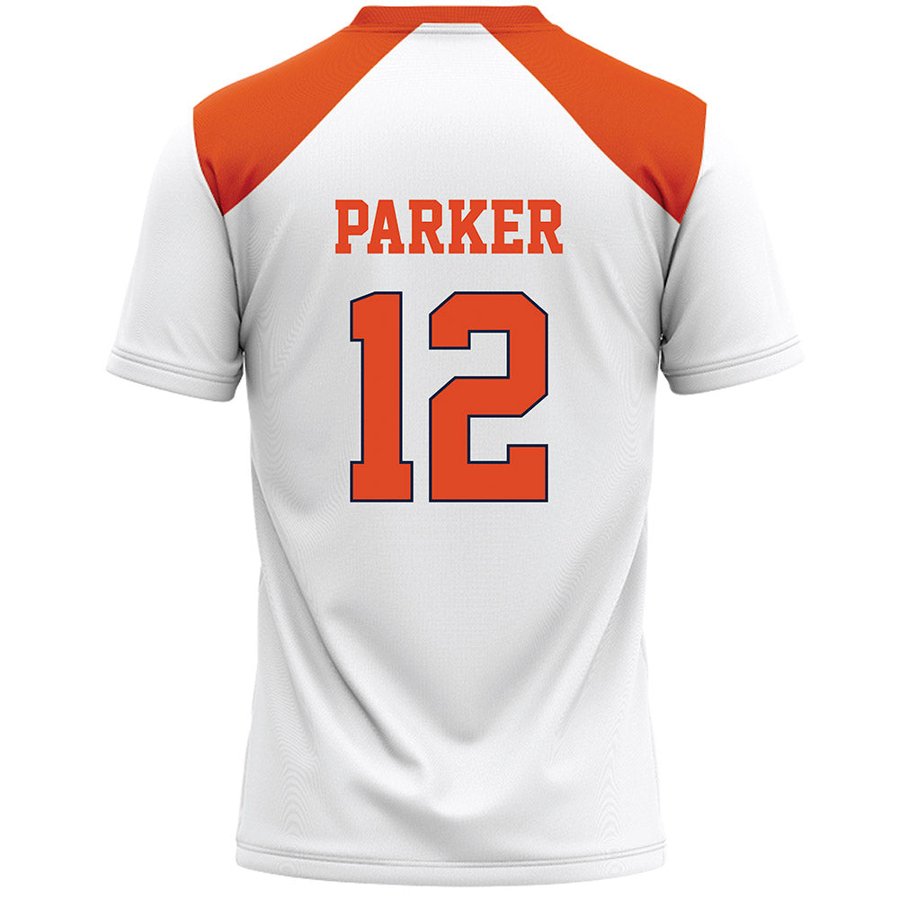 Syracuse - NCAA Women's Lacrosse : Annie Parker - White Lacrosse Jersey