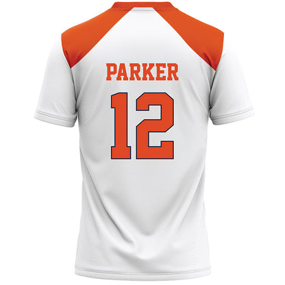 Syracuse - NCAA Women's Lacrosse : Annie Parker - White Lacrosse Jersey