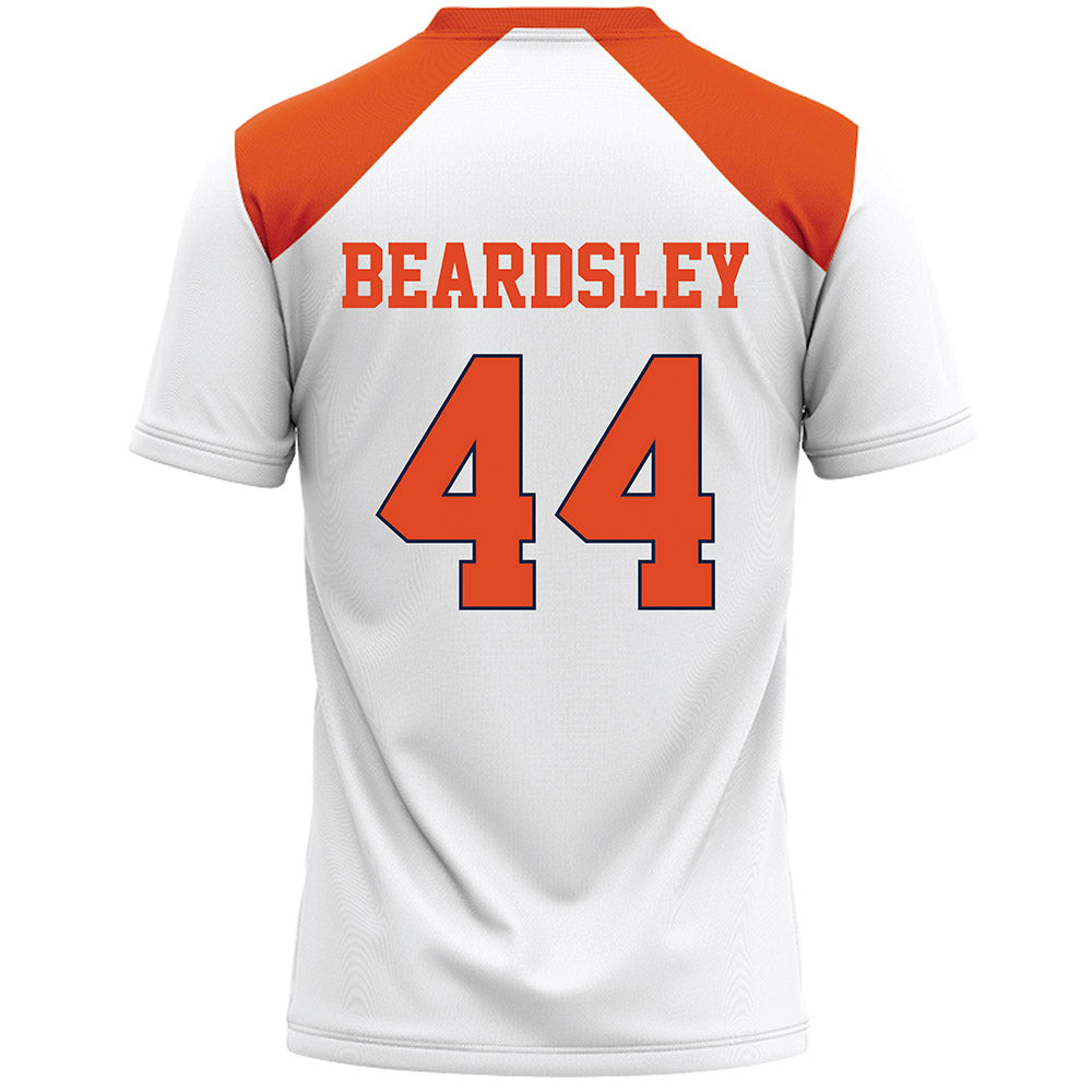 Syracuse - NCAA Women's Lacrosse : Angela Beardsley - White Lacrosse Jersey -1