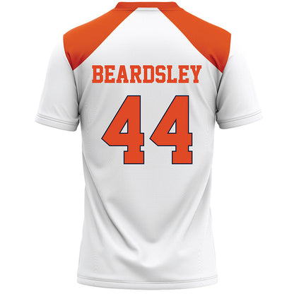 Syracuse - NCAA Women's Lacrosse : Angela Beardsley - White Lacrosse Jersey -1