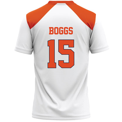 Syracuse - NCAA Women's Lacrosse : Kendall Boggs - White Lacrosse Jersey -1