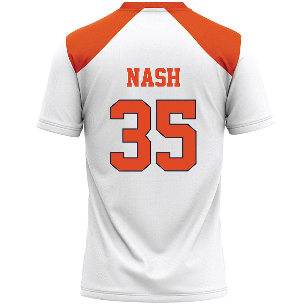 Syracuse - NCAA Women's Lacrosse : Alice Nash - White Lacrosse Jersey -1