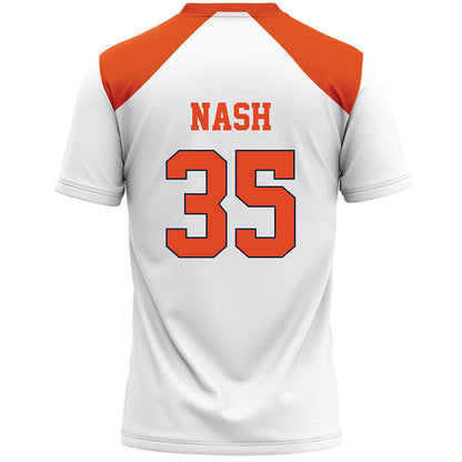 Syracuse - NCAA Women's Lacrosse : Alice Nash - White Lacrosse Jersey -1