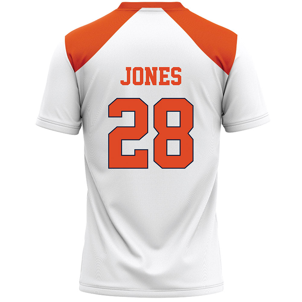 Syracuse - NCAA Women's Lacrosse : Harper Jones - White Lacrosse Jersey -1
