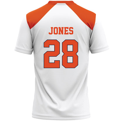 Syracuse - NCAA Women's Lacrosse : Harper Jones - White Lacrosse Jersey -1