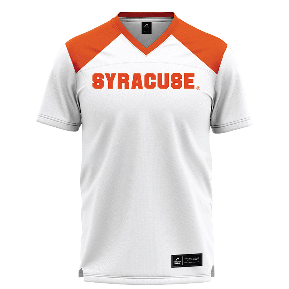 Syracuse - NCAA Women's Lacrosse : Ryann Banks - White Lacrosse Jersey -0