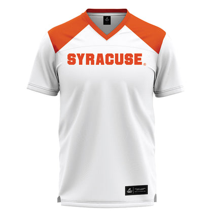Syracuse - NCAA Women's Lacrosse : Emma Muchnick - White Lacrosse Jersey -0