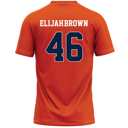 Syracuse - NCAA Men's Lacrosse : Gregory Elijah-Brown - Orange Lacrosse Jersey -1