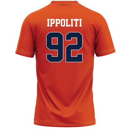 Syracuse - NCAA Men's Lacrosse : Michael Ippoliti - Orange Lacrosse Jersey -1