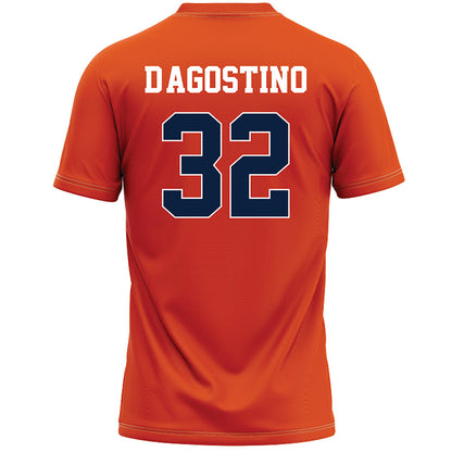 Syracuse - NCAA Men's Lacrosse : Louis D'Agostino - Orange Lacrosse Jersey -1
