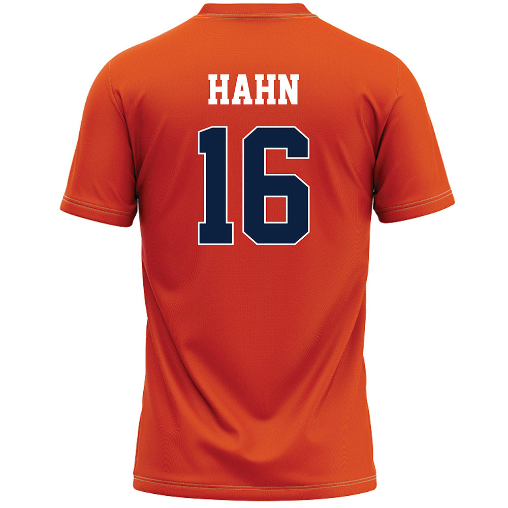 Syracuse - NCAA Men's Lacrosse : Bogue Hahn - Orange Lacrosse Jersey -1