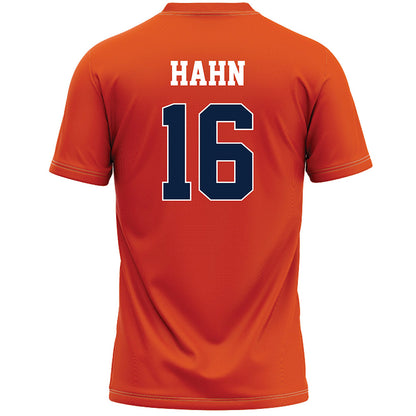 Syracuse - NCAA Men's Lacrosse : Bogue Hahn - Orange Lacrosse Jersey -1
