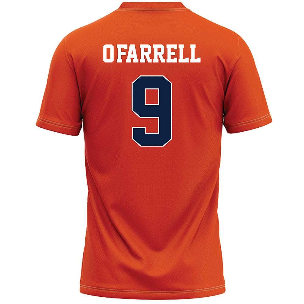 Syracuse - NCAA Men's Lacrosse : Owen O'Farrell - Orange Lacrosse Jersey -1