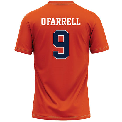 Syracuse - NCAA Men's Lacrosse : Owen O'Farrell - Orange Lacrosse Jersey -1