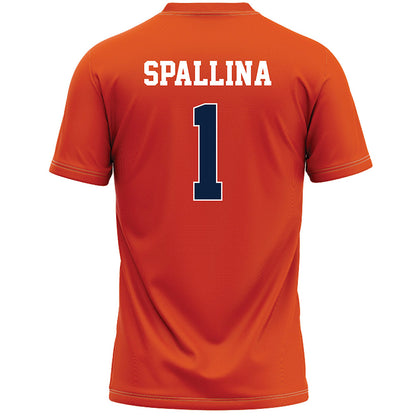 Syracuse - NCAA Men's Lacrosse : Jake Spallina - Orange Lacrosse Jersey -1
