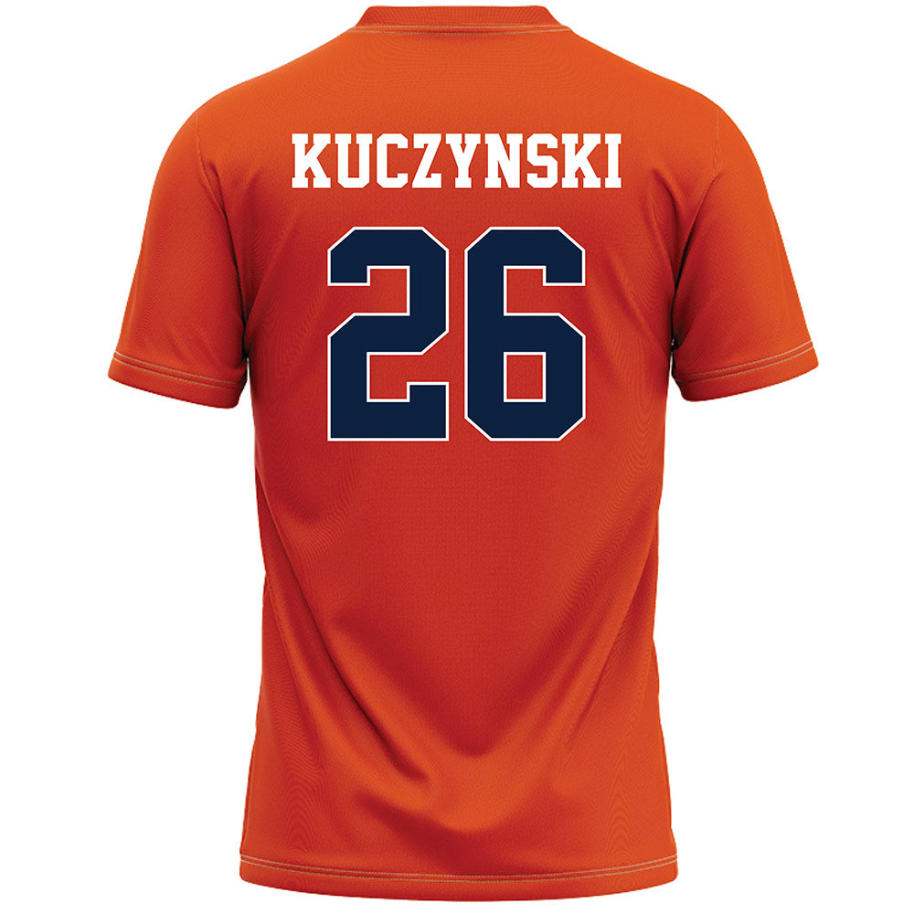 Syracuse - NCAA Men's Lacrosse : Charles Kuczynski - Orange Lacrosse Jersey -1