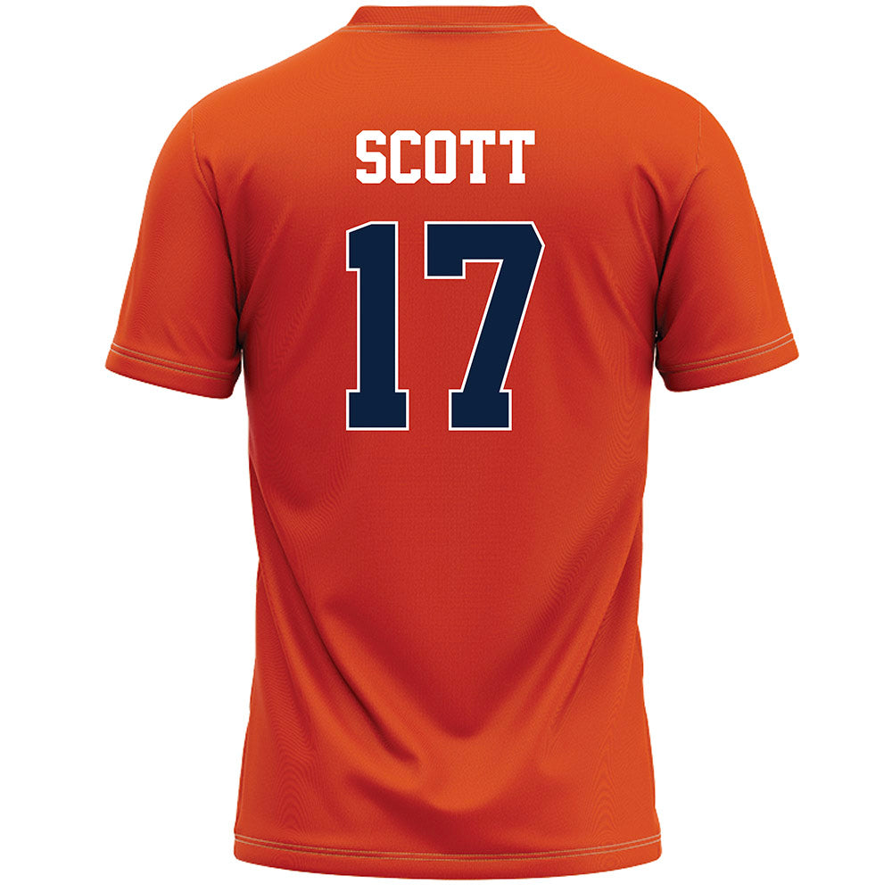 Syracuse - NCAA Men's Lacrosse : Donny Scott - Orange Lacrosse Jersey -1
