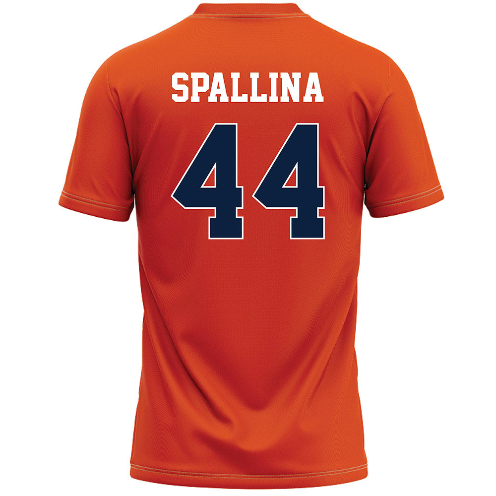 Syracuse - NCAA Men's Lacrosse : Brett Spallina - Orange Lacrosse Jersey -1