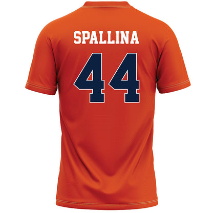 Syracuse - NCAA Men's Lacrosse : Brett Spallina - Orange Lacrosse Jersey -1