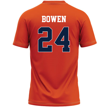 Syracuse - NCAA Men's Lacrosse : Dante Bowen - Orange Lacrosse Jersey -1