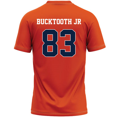 Syracuse - NCAA Men's Lacrosse : Brett Bucktooth Jr - Orange Lacrosse Jersey -1