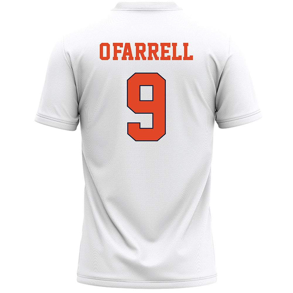 Syracuse - NCAA Men's Lacrosse : Owen O'Farrell - White Lacrosse Jersey -1
