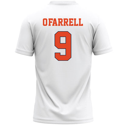 Syracuse - NCAA Men's Lacrosse : Owen O'Farrell - White Lacrosse Jersey -1