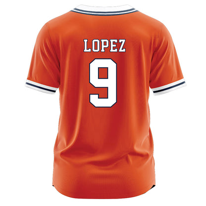 Syracuse - NCAA Softball : Madelyn Lopez - Orange Jersey-1