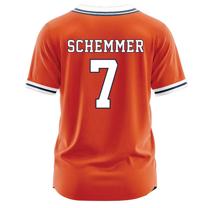 Syracuse - NCAA Softball : Peyton Schemmer - Orange Jersey-1