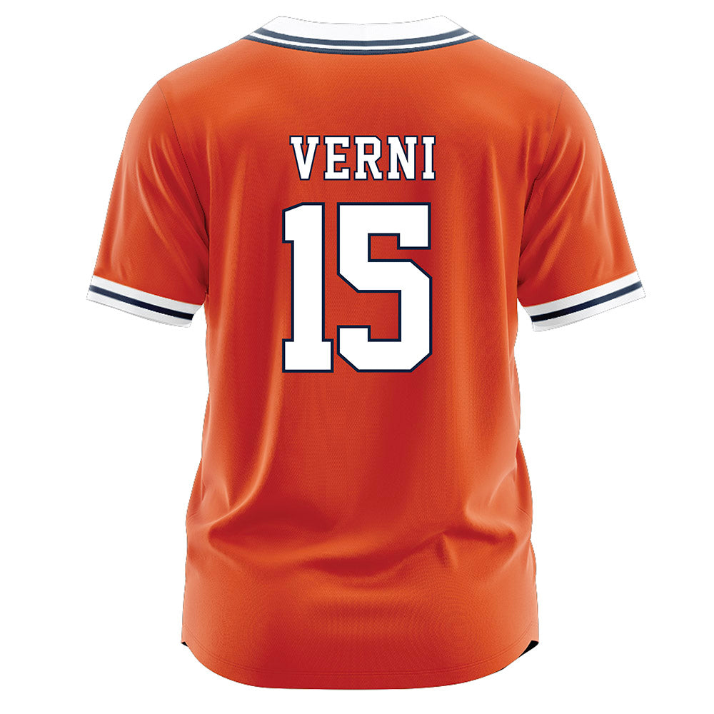 Syracuse - NCAA Softball : Julianna Verni - Orange Jersey-1