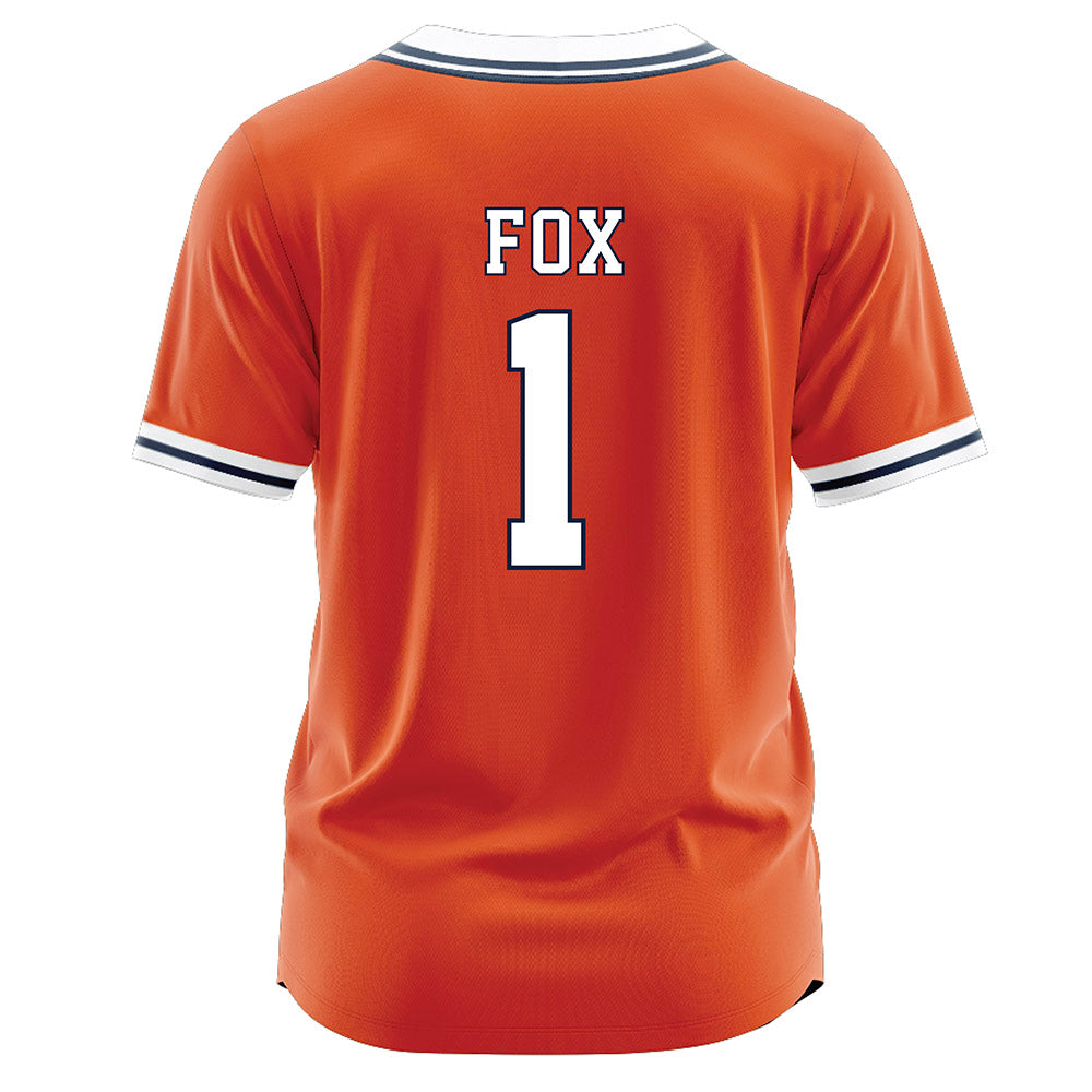 Syracuse - NCAA Softball : Lauren Fox - Orange Jersey-1