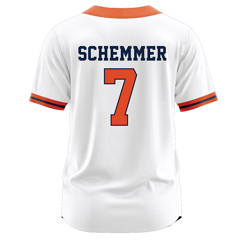 Syracuse - NCAA Softball : Peyton Schemmer - White Jersey-1