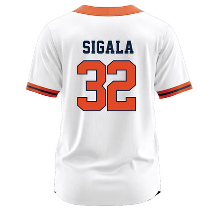 Syracuse - NCAA Softball : Kayla Sigala - White Jersey-1