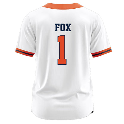 Syracuse - NCAA Softball : Lauren Fox - White Jersey-1
