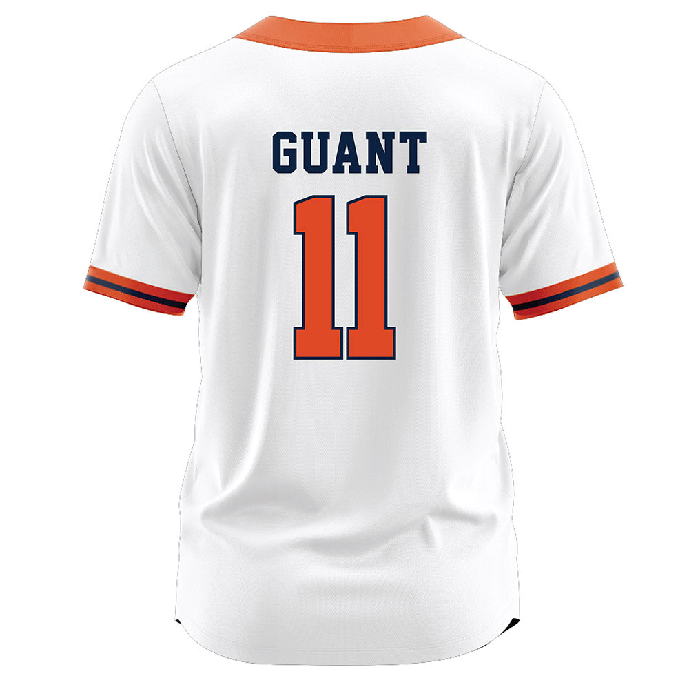 Syracuse - NCAA Softball : Kendall Guant - White Jersey-1