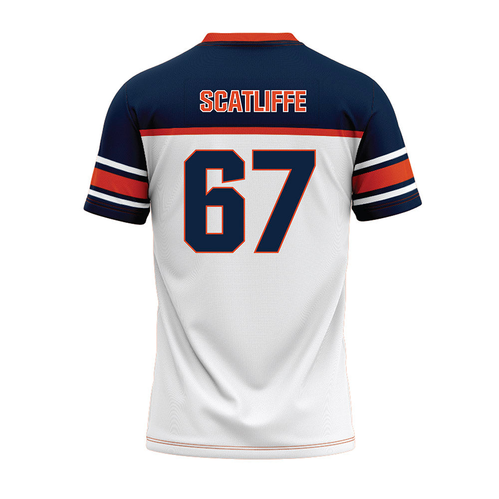 Syracuse - NCAA Football : D'Joni Scatliffe - White Football Jersey-1